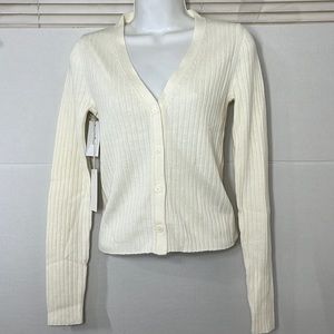 Aritzia color light birch Manila Cardigan